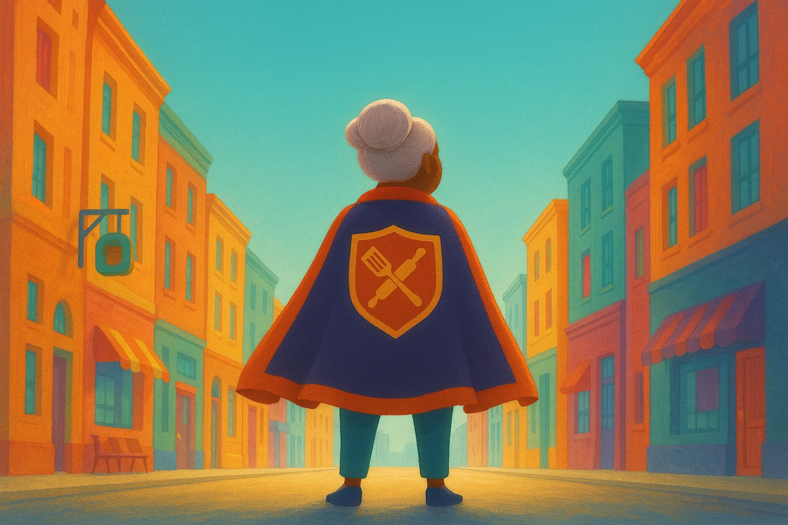 Grandama's a Superhero?!