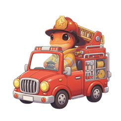 Ash the Salamander Firefighter